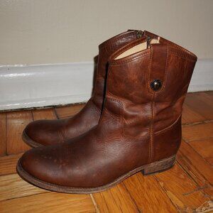 Frye Melissa Button Short Boots